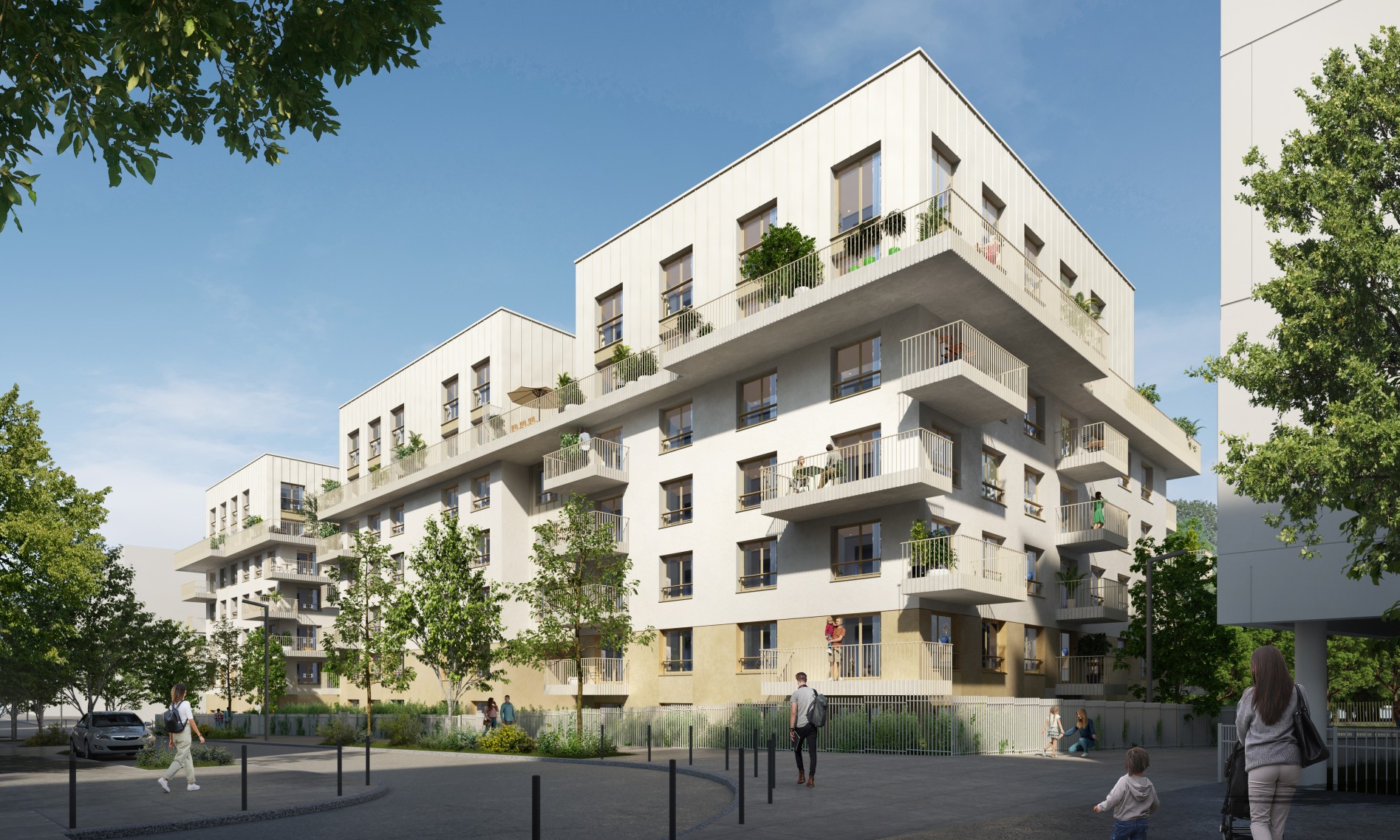Programme immobilier – PERLE DU PARC – du studio au T4 – Châtenay-Malabry